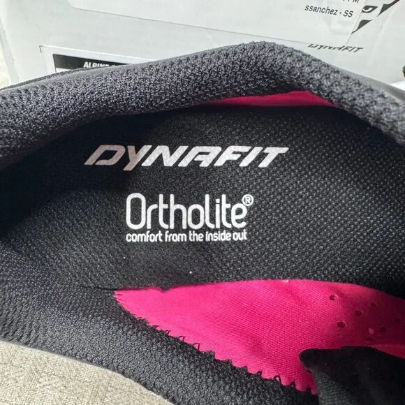 Dynafit Alpine DNA W Womens Size 9 Black/Pink Trail Running Shoes - Picture 4 of 6